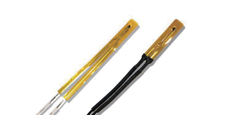 Full-fluoropolymer Pt100 motor winding sensor